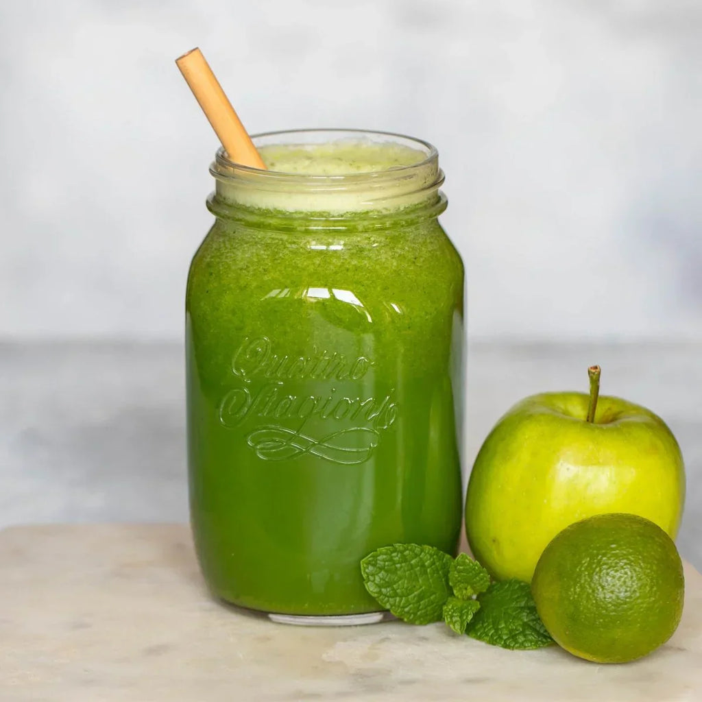 Suc verde hidratant de primăvară